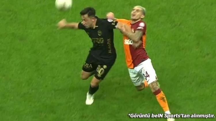 Galatasarayın ikinci golünde top çizgiyi geçti mi Eski hakem canlı yayında açıkladı