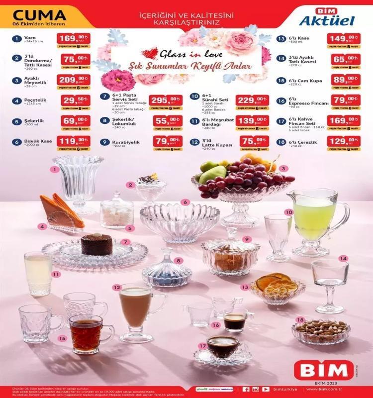BİM 3-6 Ekim aktüel katalog 2023 yayınlandı BİMde bu hafta ayçiçek yağınde dev indirim var