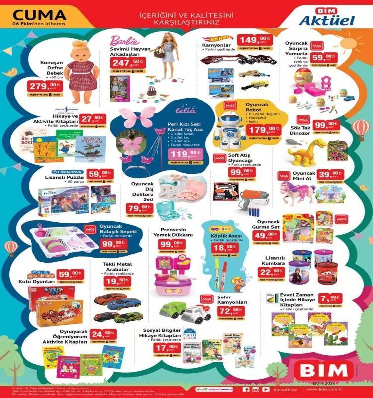 BİM 3-6 Ekim aktüel katalog 2023 yayınlandı BİMde bu hafta ayçiçek yağınde dev indirim var