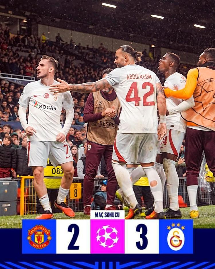 Galatasarayın grupta kaç puanı var UEFA Şampiyonlar Ligi A Grubu puan durumu