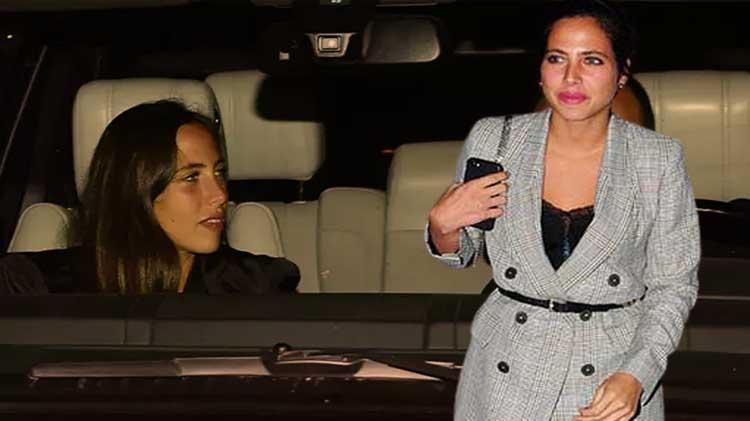 Zehra Çilingiroğlu sevgilisiyle sahil turunda Kameraları fark edince trafiğe karıştılar