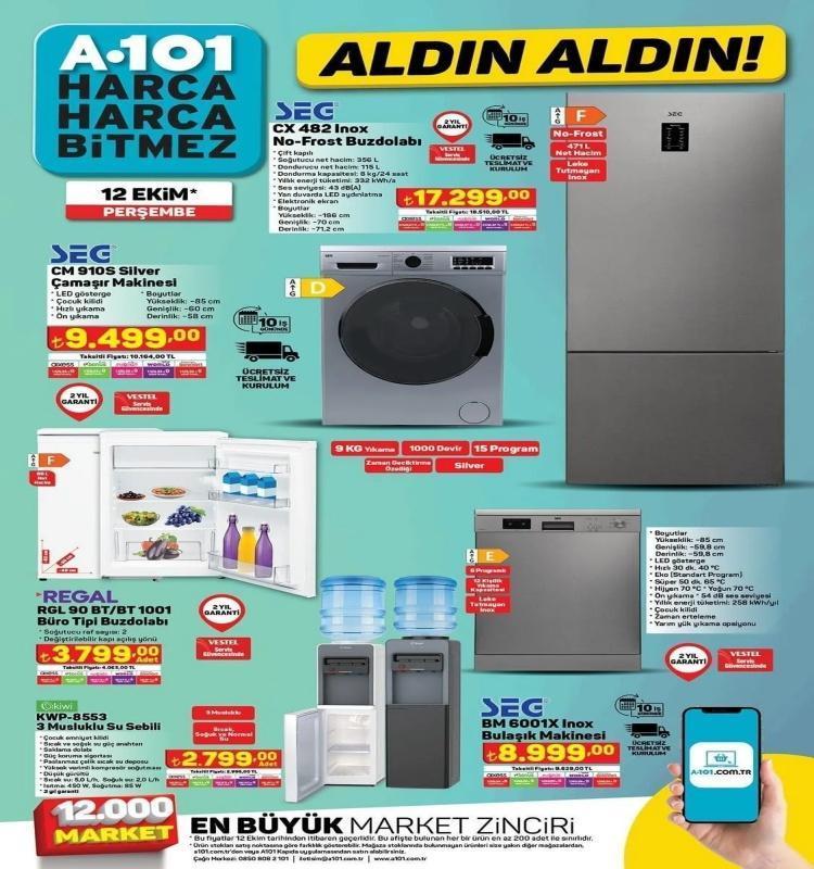A101 12 Ekim aktüel katalog 2023 yayınlandı Bu ürün kimsenin aklına gelmez, bu fiyat bir daha bulunmaz