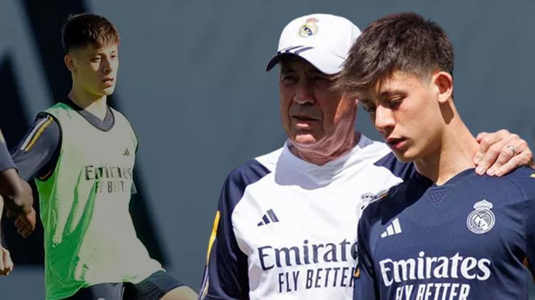 Real Madridden Arda Güler kararı Ancelotti açıkladı, hüngür hüngür ağladı
