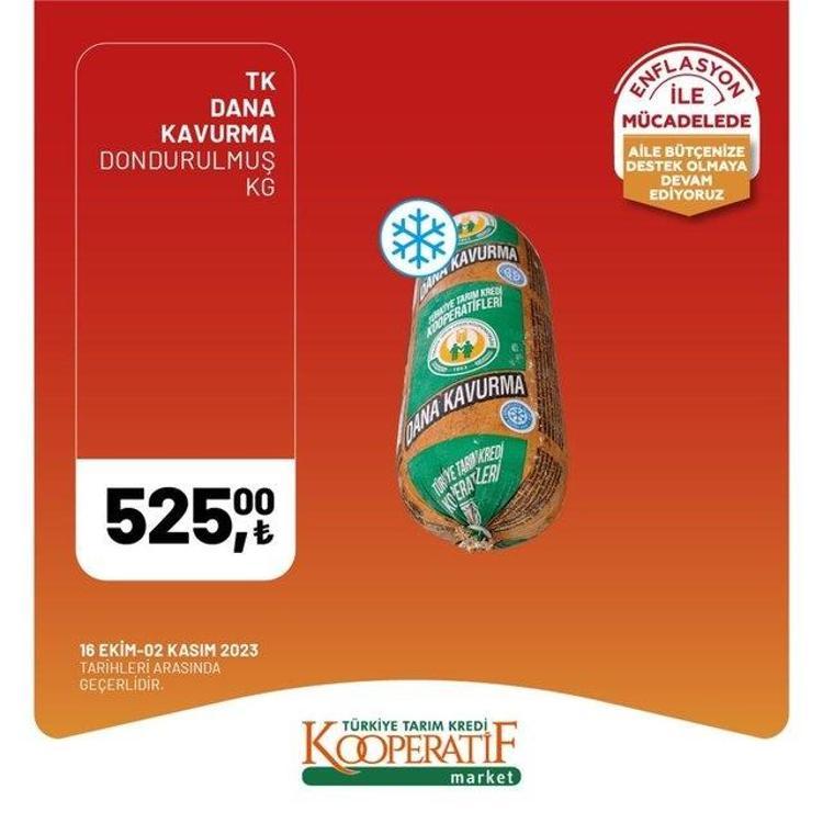 Mutfağı bu ay tıka basa doldurun Tarım Kredide yüzde 50lik ürünler raflarda... 23 Ekim-2 Kasım katalog yayınlandı