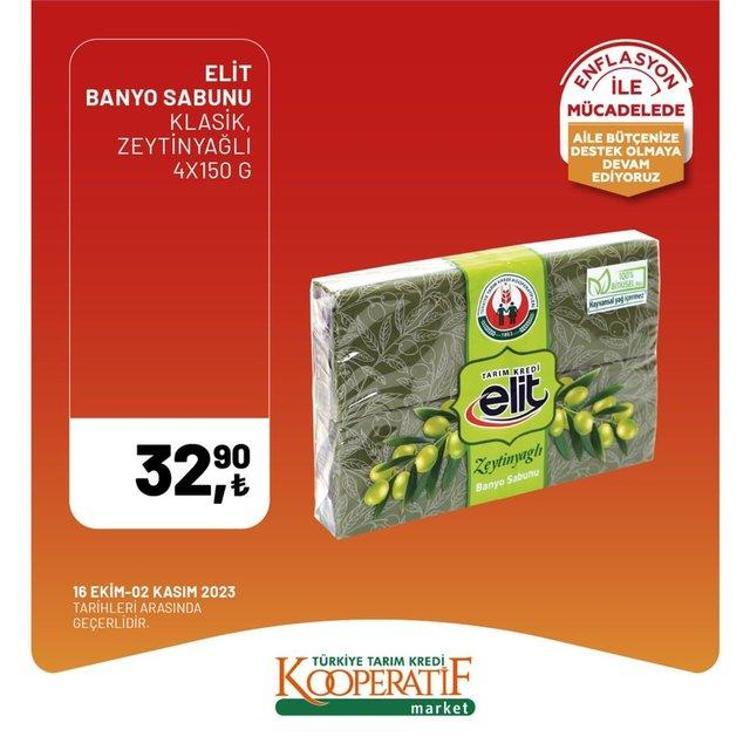 Mutfağı bu ay tıka basa doldurun Tarım Kredide yüzde 50lik ürünler raflarda... 23 Ekim-2 Kasım katalog yayınlandı