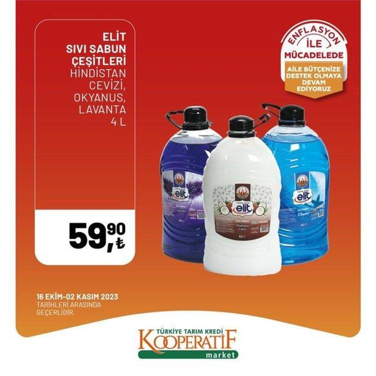 Mutfağı bu ay tıka basa doldurun Tarım Kredide yüzde 50lik ürünler raflarda... 23 Ekim-2 Kasım katalog yayınlandı