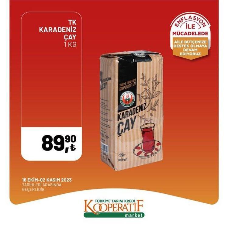 Mutfağı bu ay tıka basa doldurun Tarım Kredide yüzde 50lik ürünler raflarda... 23 Ekim-2 Kasım katalog yayınlandı