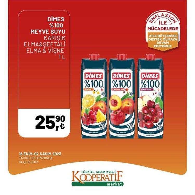 Mutfağı bu ay tıka basa doldurun Tarım Kredide yüzde 50lik ürünler raflarda... 23 Ekim-2 Kasım katalog yayınlandı