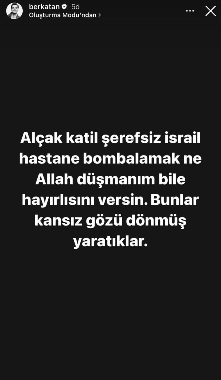 Gönül Dağının yıldız oyuncusundan İsrailin hastane vurmasına sert tepki: Alçak, şerefsiz...