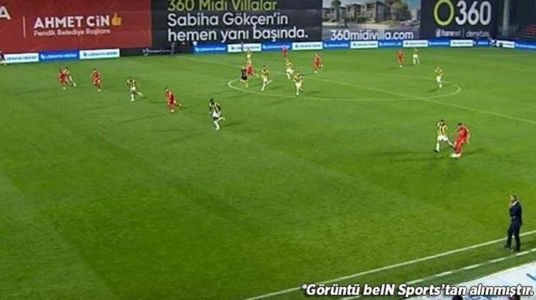 58inci dakikada pozisyonda ofsayt var mı Ardından Ferdiye faul var mı