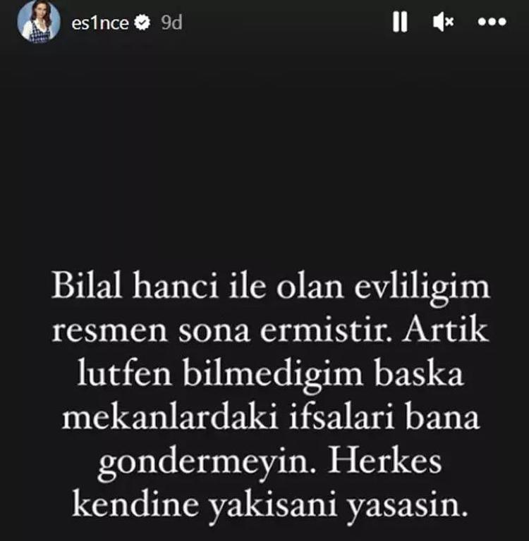 EVLİLİĞİMİZ RESMEN SONRA ERMİŞTİR