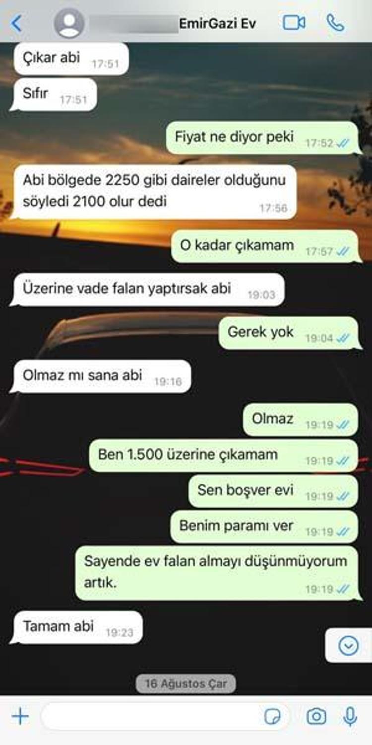 Depremzede askeri personel, ‘bu fiyata ev bulamazsın vaadiyle 250 bin lirasını kaptırdı
