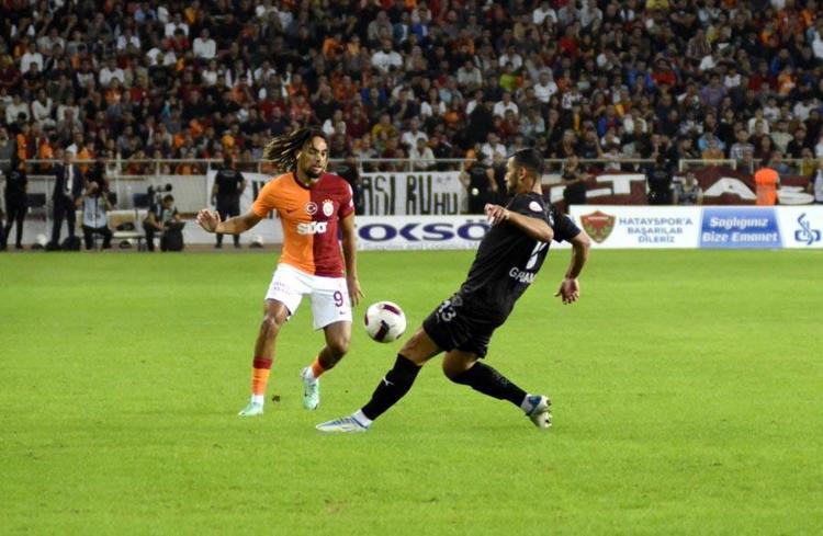 Galatasarayın Süper Ligdeki serisine Hatayspor son verdi