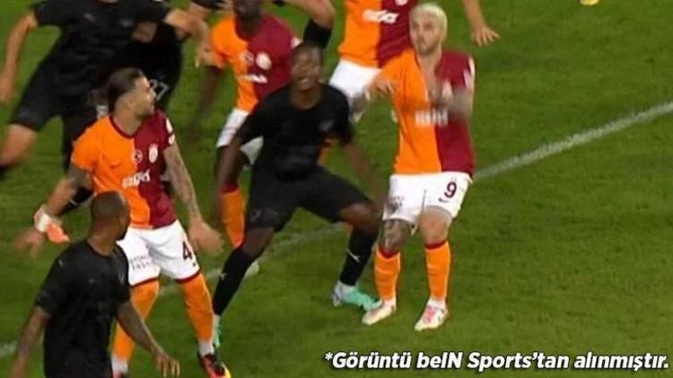 90+6ncı dakikada Mauro Icardinin penaltı beklediği pozisyonda devam kararı doğru mu