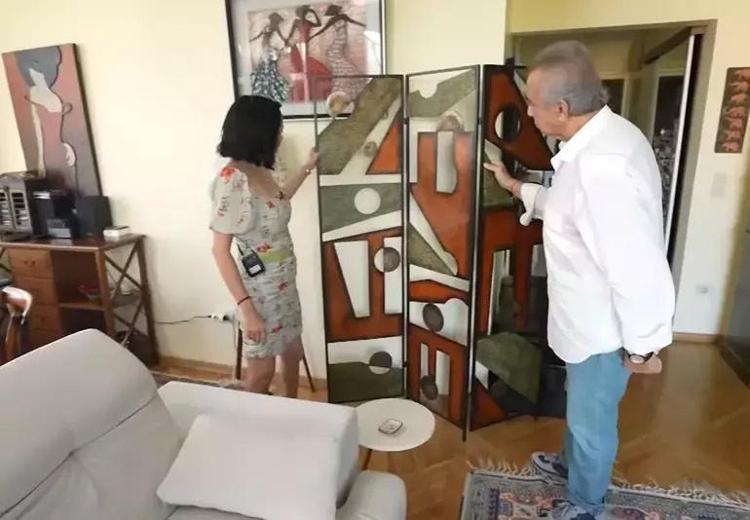 Ünlü sanatçının 1+0 evi olay oldu Mütevazı evinin kapılarını açtı
