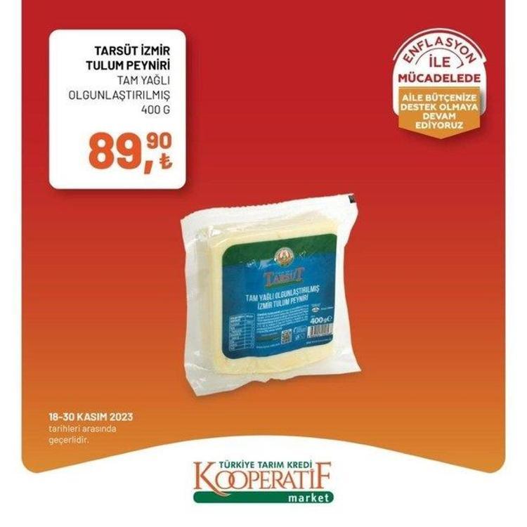 Kasım ayında bu indirim inanılır gibi değil Tarım Market 20-30 Kasım aktüel katalogda fırsat kampanya var