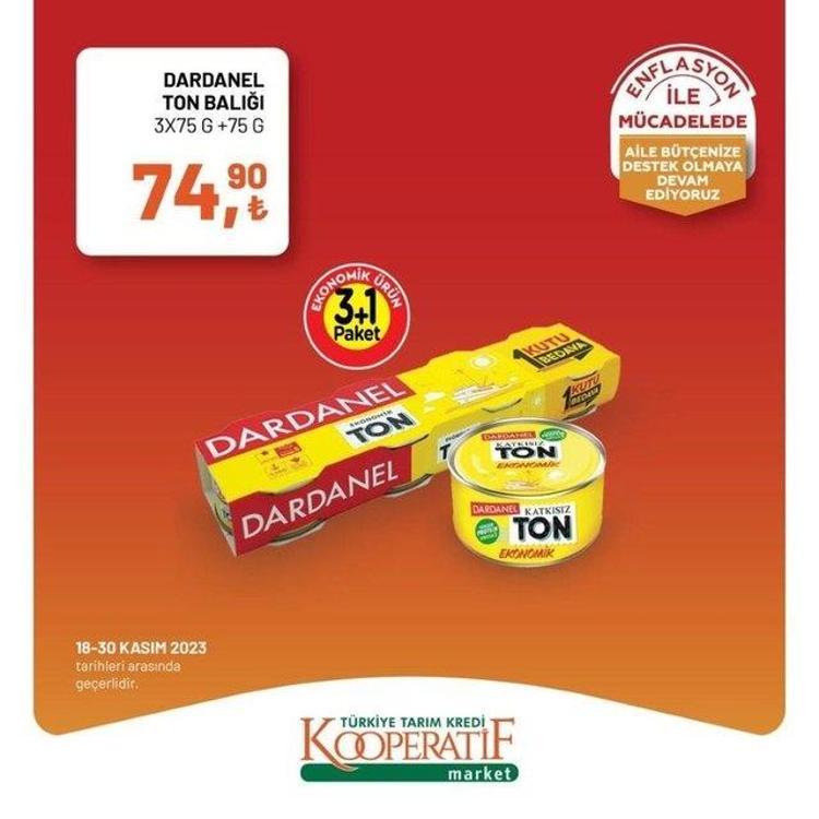 Kasım ayında bu indirim inanılır gibi değil Tarım Market 20-30 Kasım aktüel katalogda fırsat kampanya var