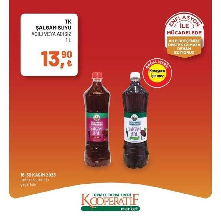 Kasım ayında bu indirim inanılır gibi değil Tarım Market 20-30 Kasım aktüel katalogda fırsat kampanya var