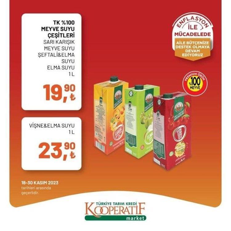 Kasım ayında bu indirim inanılır gibi değil Tarım Market 20-30 Kasım aktüel katalogda fırsat kampanya var