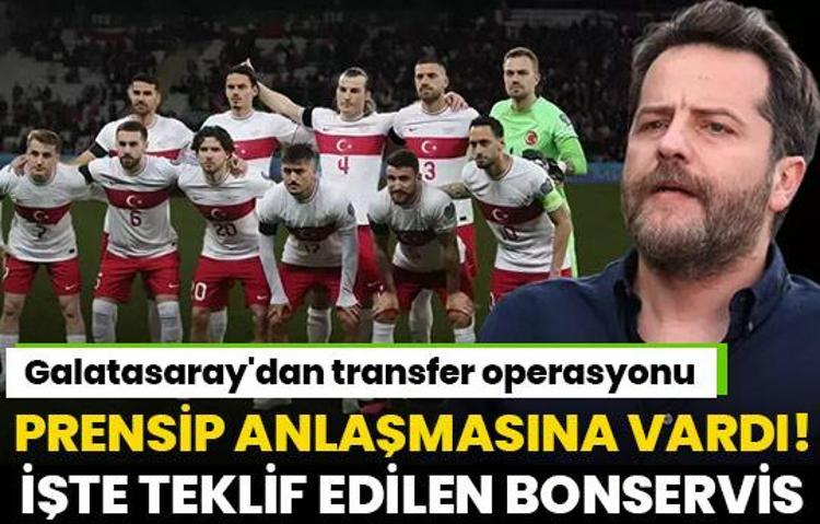 Galatasaraydan transfer operasyonu Prensipte anlaşma sağlandı, işte teklif edilen bonservis...