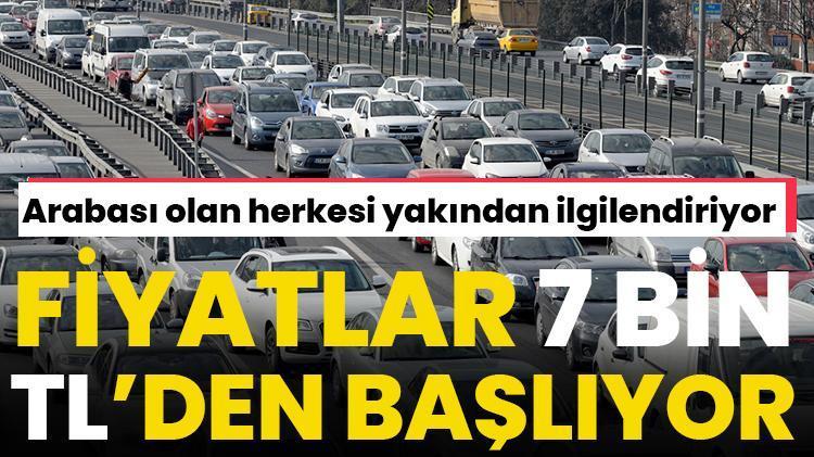 Arabası olan herkesi yakından ilgilendiriyor Fiyatlar 7 bin TLden başlıyor