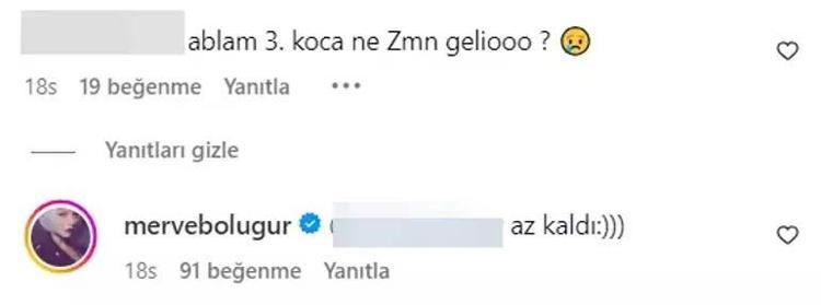 Merve Boluğur’dan evlilik sorusuna yanıt