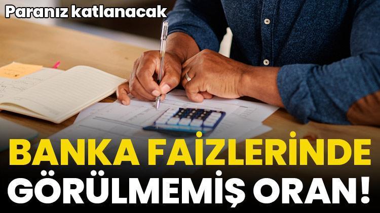 Paranız katlanacak Faizler görülmemiş oranlara çekildi, maaş gibi getiri sağlıyor
