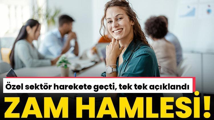 Özel sektör çalışanlarına zam müjdesi Oranlar tek tek açıklandı: Yüzde 71 zam