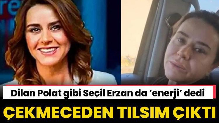 Dilan Polat gibi Seçil Erzan da “Enerji” dedi Seçil Erzan’ın çekmecesinden aşk tılsımı çıktı Mesajlarda Terim ayrıntısı
