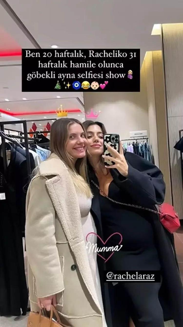 Eda Eceden ilk hamilelik pozu geldi