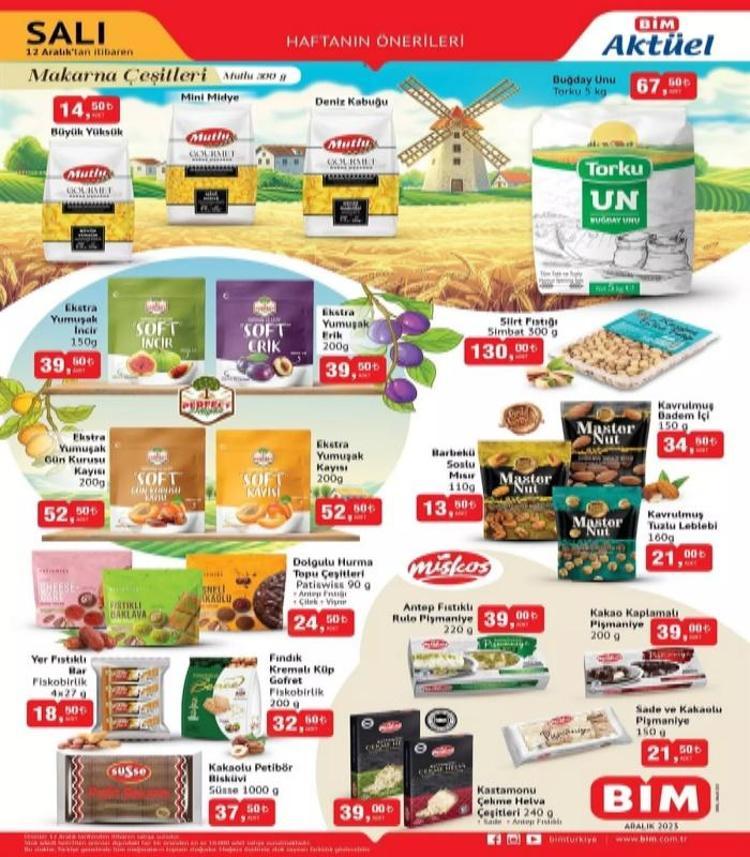 12-15 Aralık 2023 BİM aktüel katalog 🛒 || BİMde bu hafta sadece bu ürünlerde indirim var