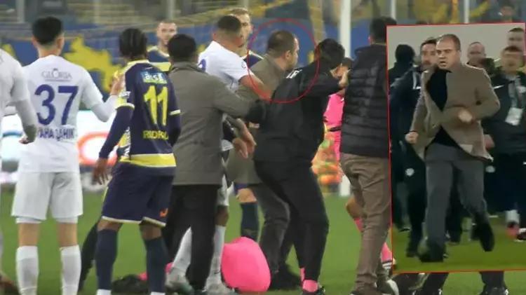 Maça VIPden girmişler Halil Umut Meleri yerde tekmeleyenlerin kim olduğu ortaya çıktı