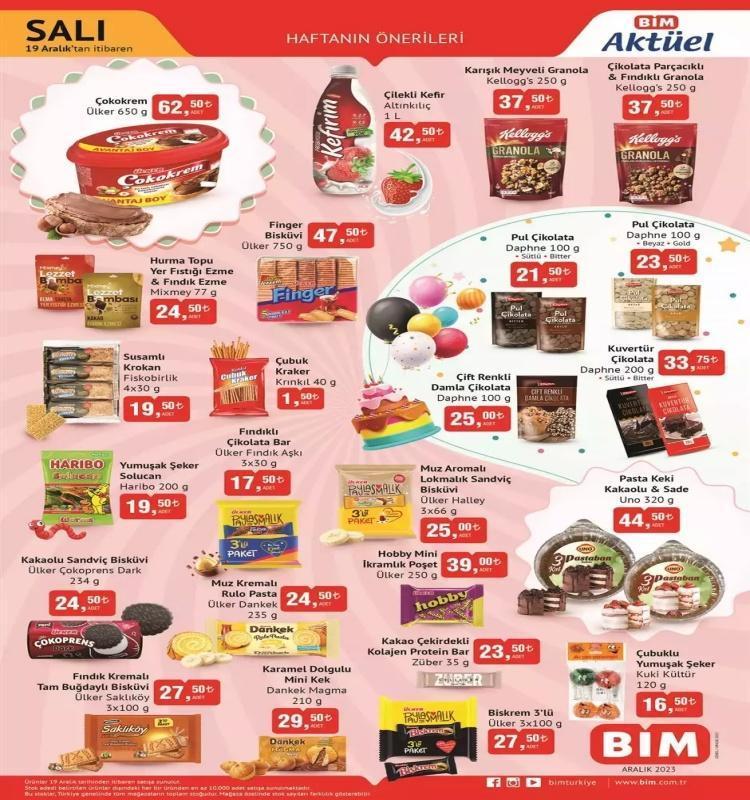 BİM 19-22 Aralık aktüel katalog 2023 yayınlandı Kahve makinesi, düdüklü tencere fiyatları düştükçe düştü