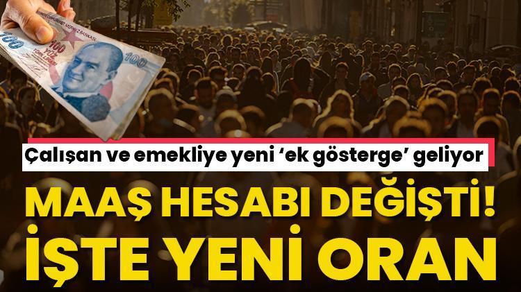 Emekli memur maaşlarına yüzde 50 zam 3600 ek gösterge müjdesi, maaş hesabı değişti