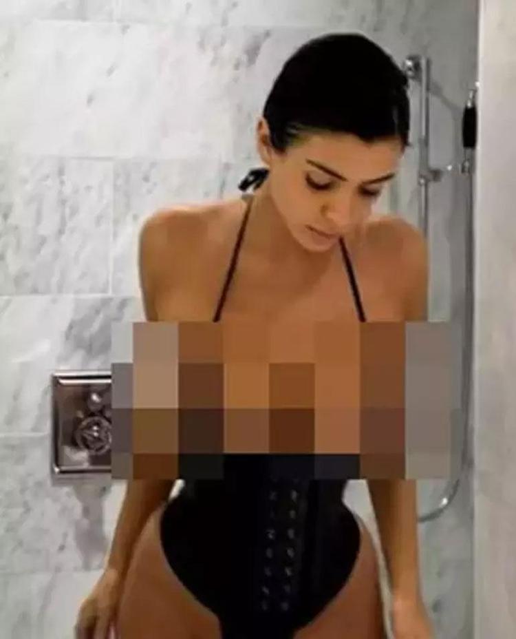 Kanye West sosyal medyadan karısının müstehcen fotoğraflarını paylaştı Bianca bu sene pantolon giymeyecek