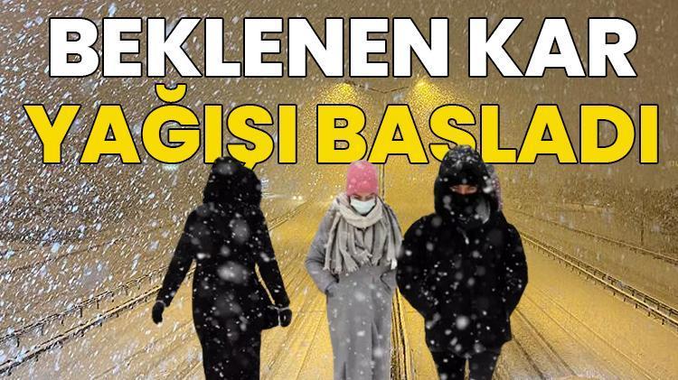 Kar ve fırtına fena vuracak İstanbul dahil onlarca kentte alarm verildi, lapa lapa kar yağışı erken başladı