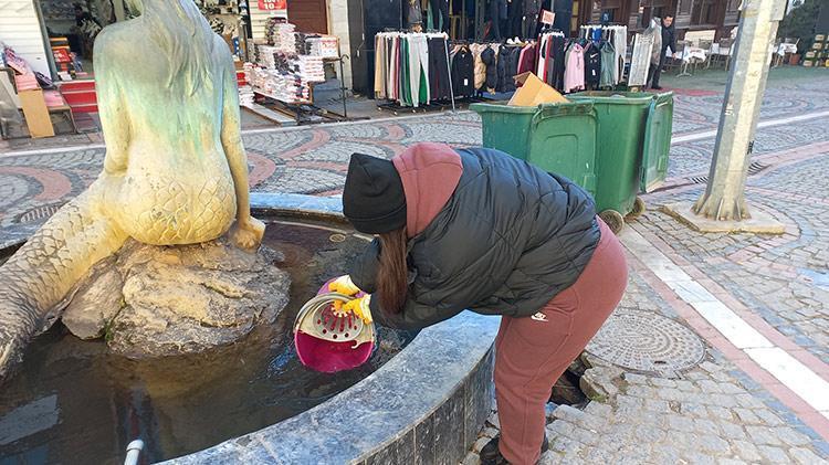 Edirne kuru ayaza teslim oldu, havuzlar dondu