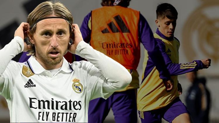 Arda Güler öfkesi patladı Modric antrenman dayanamadı: Lanet olsun