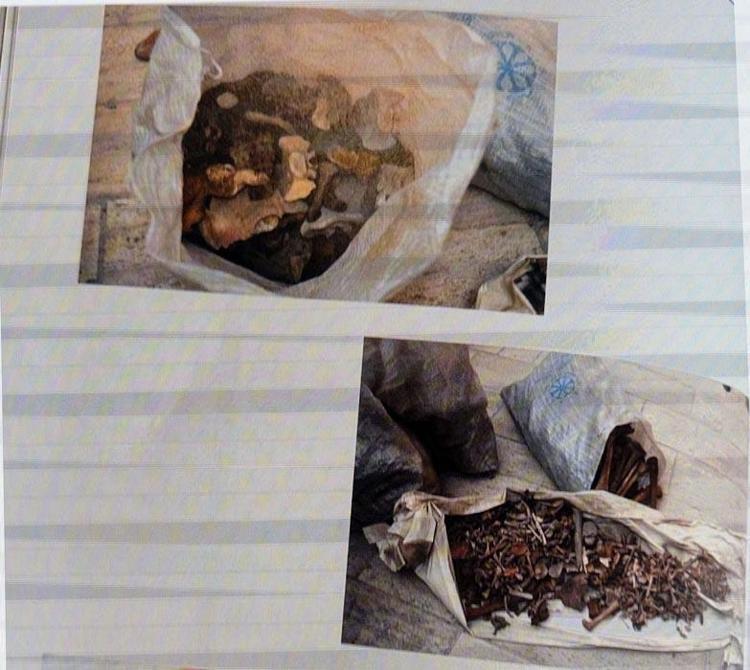 ‘POŞETLERE DOLDURULMUŞ İSKELETLERLE KARŞILAŞTIK’