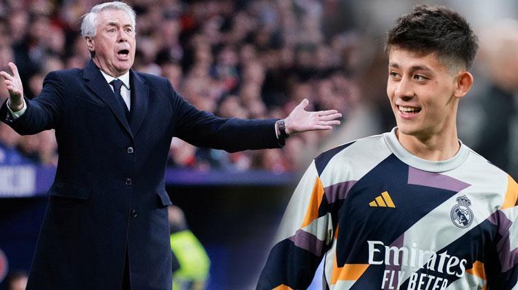 Madrid derbisinde Real Madrid uzatmalarda yıkıldı Maç sonrası Carlo Ancelottiye Arda Güler tepkisi: Korkaksın