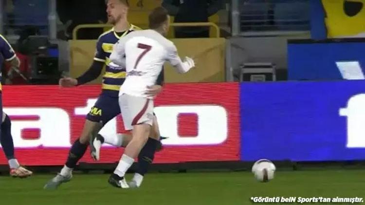 Ankaragücü-Galatasaray maçında penaltıdan önce faul var mı Halem Ali Şansalanın iptal kararı doğru mu