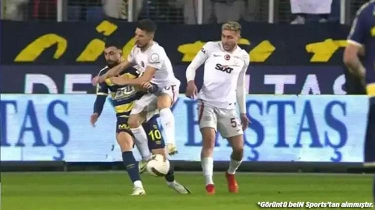 Ankaragücü-Galatasaray maçında penaltıdan önce faul var mı Halem Ali Şansalanın iptal kararı doğru mu