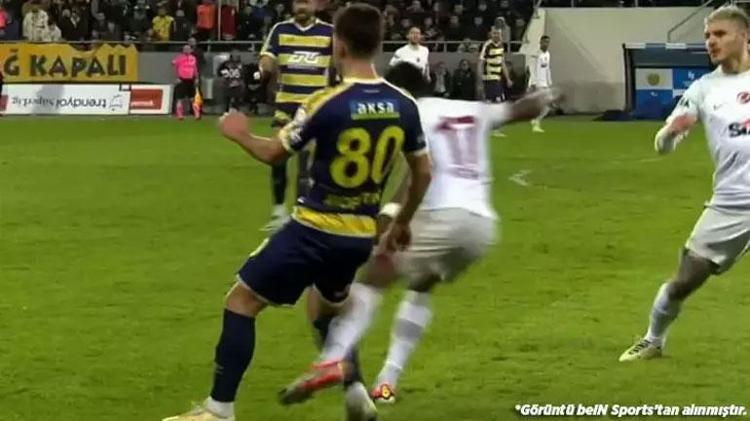 Ankaragücü-Galatasaray maçında penaltıdan önce faul var mı Halem Ali Şansalanın iptal kararı doğru mu