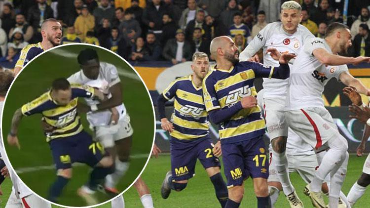 Ankaragücü-Galatasaray maçında penaltıdan önce faul var mı Halem Ali Şansalanın iptal kararı doğru mu