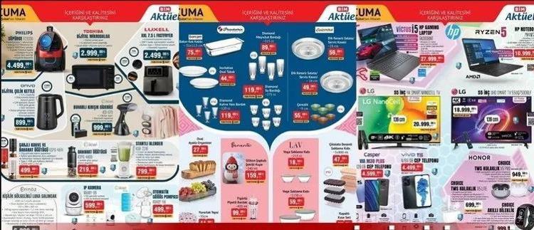 20-23 Şubat BİM Aktüel katalog yayınlandı: Ütü, blender, çelik kettle Cuma indirimlerinde