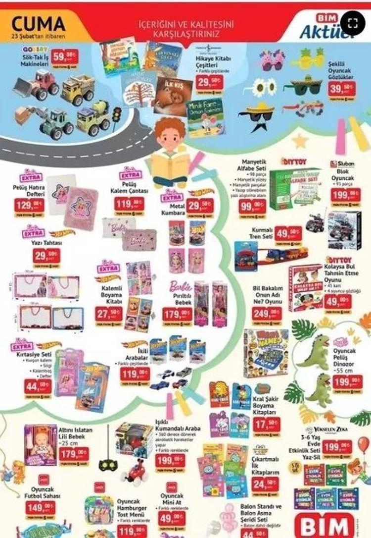 20-23 Şubat BİM Aktüel katalog yayınlandı: Ütü, blender, çelik kettle Cuma indirimlerinde