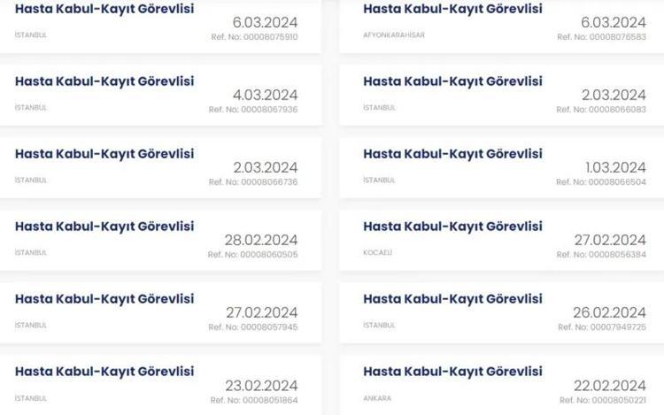 İŞKUR başvuru ekranını açtı: KPSS şartı olmadan hasta kabul-kayıt görevlisi alımı başladı 18-56 yaş arası...