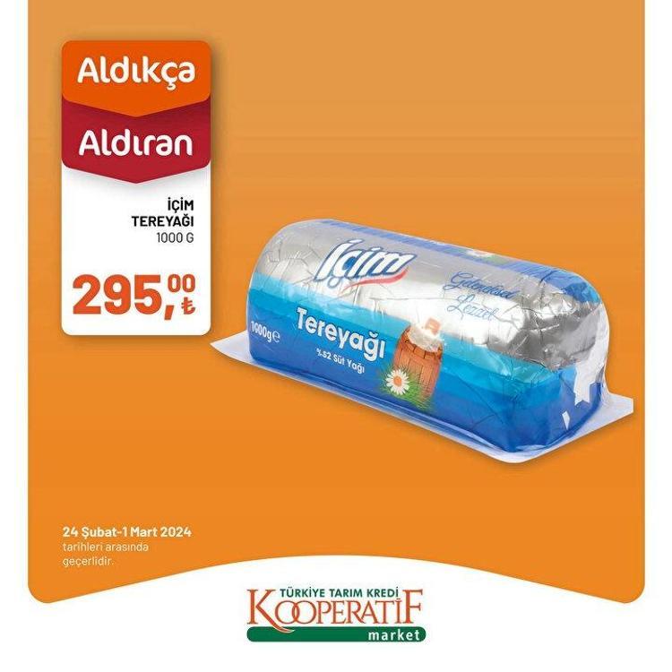 Tarım Kredi Kooperatif Market 24 Şubat-1 Mart 2024: Tavuk, kıyma, ayçiçek yağında Mart indirimi var