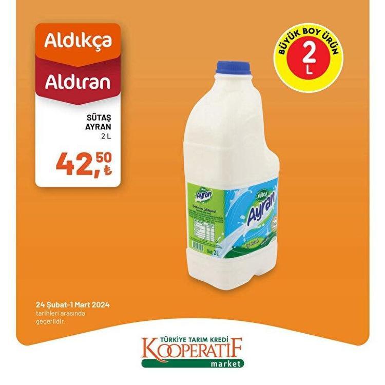 Tarım Kredi Kooperatif Market 24 Şubat-1 Mart 2024: Tavuk, kıyma, ayçiçek yağında Mart indirimi var