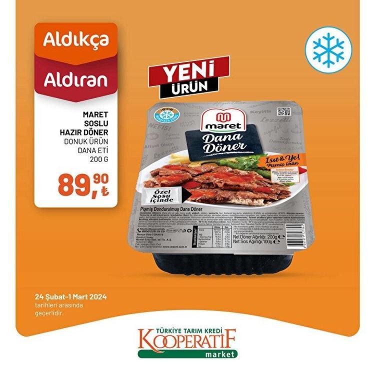 Tarım Kredi Kooperatif Market 24 Şubat-1 Mart 2024: Tavuk, kıyma, ayçiçek yağında Mart indirimi var